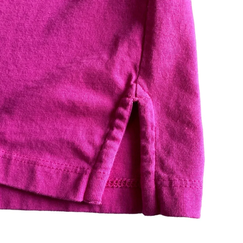 Lands End Pink Sleeveless Dress Embroidered  - Cover Up Size Large - Picture 8 of 15